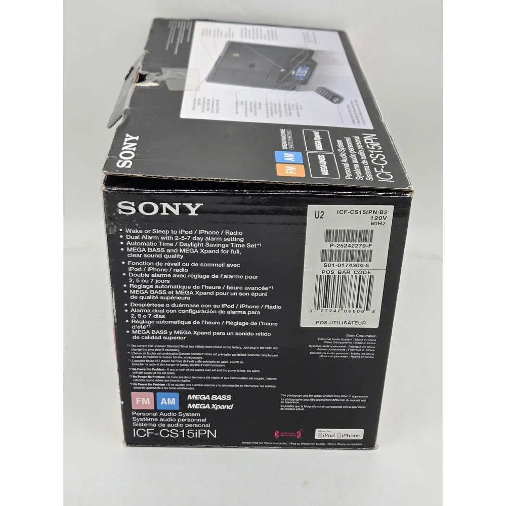 Sony icf cs15ipn